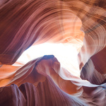 ..prostě skála (v Antelope Canyon)..