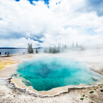 ..Black pool, Yellowstonský národní park..