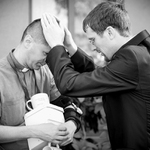 První novokněžské požehnání...