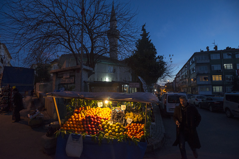 soumrak v Istanbulu