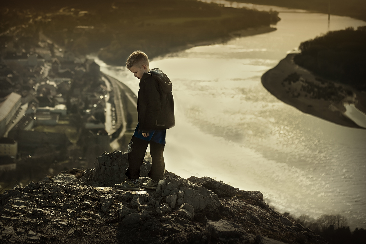 VIEW FROM A ROCK