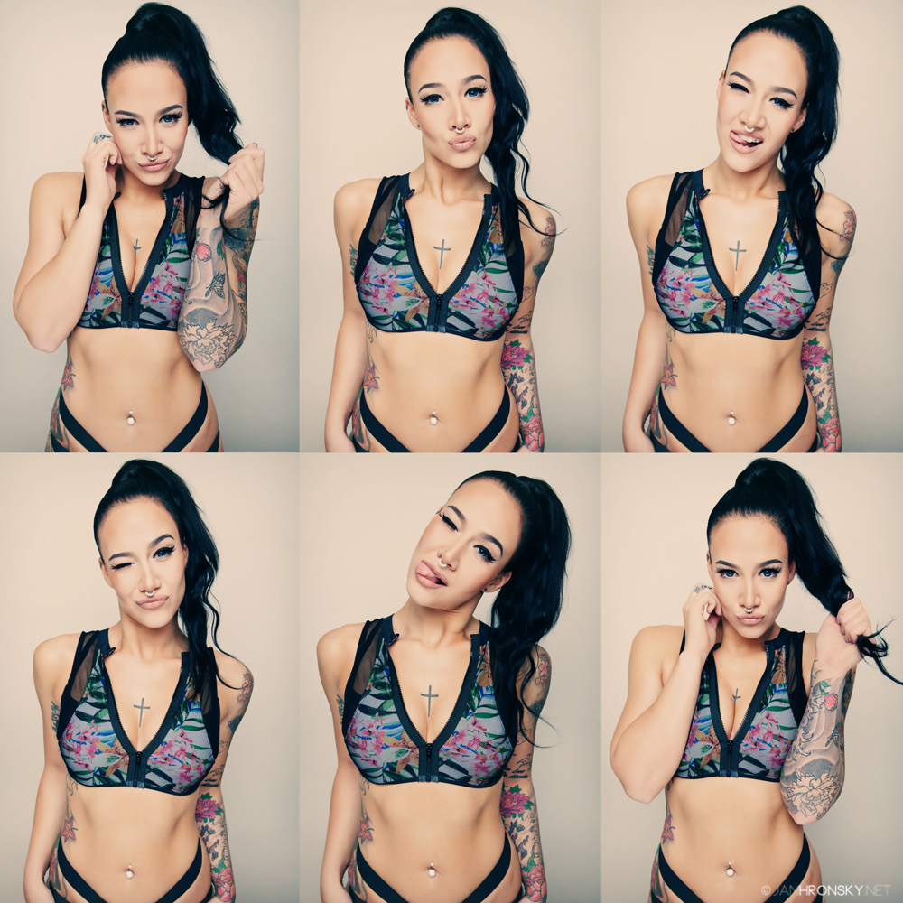 Eva, tvár sa chvíľku vážne teraz...