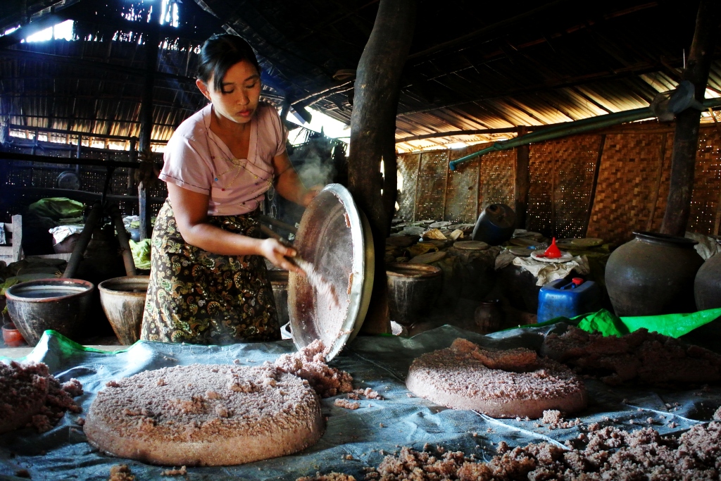 Výroba araku, Myanmar