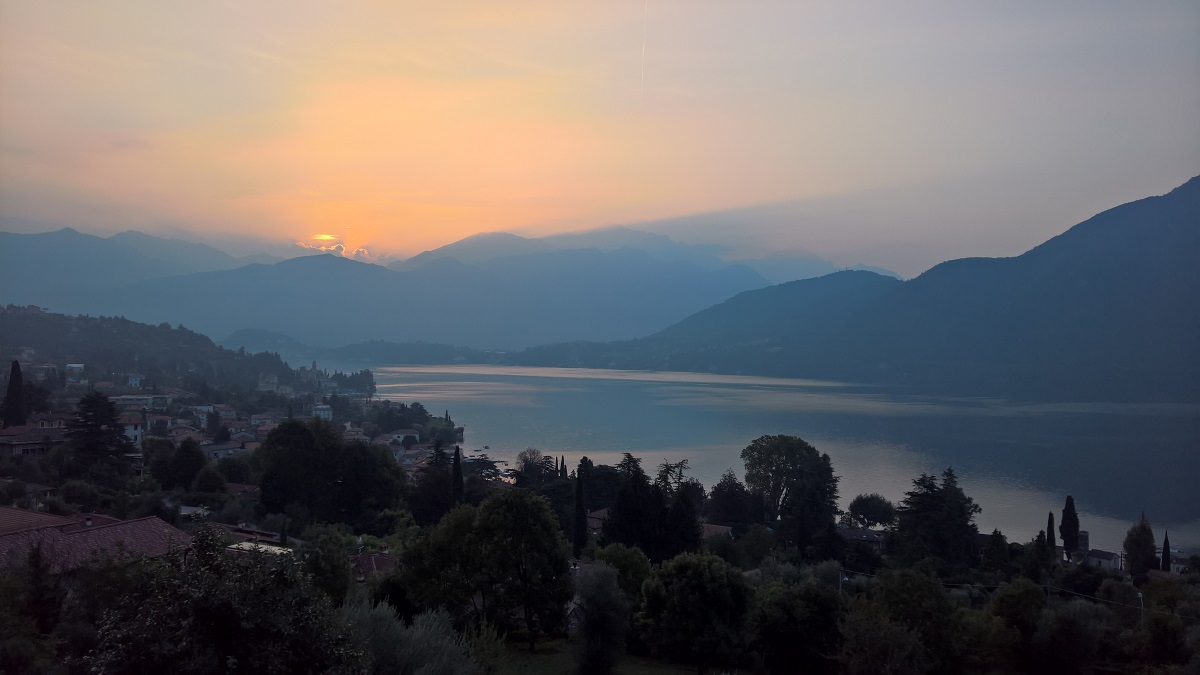 Good morning Lago Como