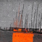 západ Slunce v přístavu plachetnic