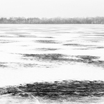 zamrzlý rybník ...