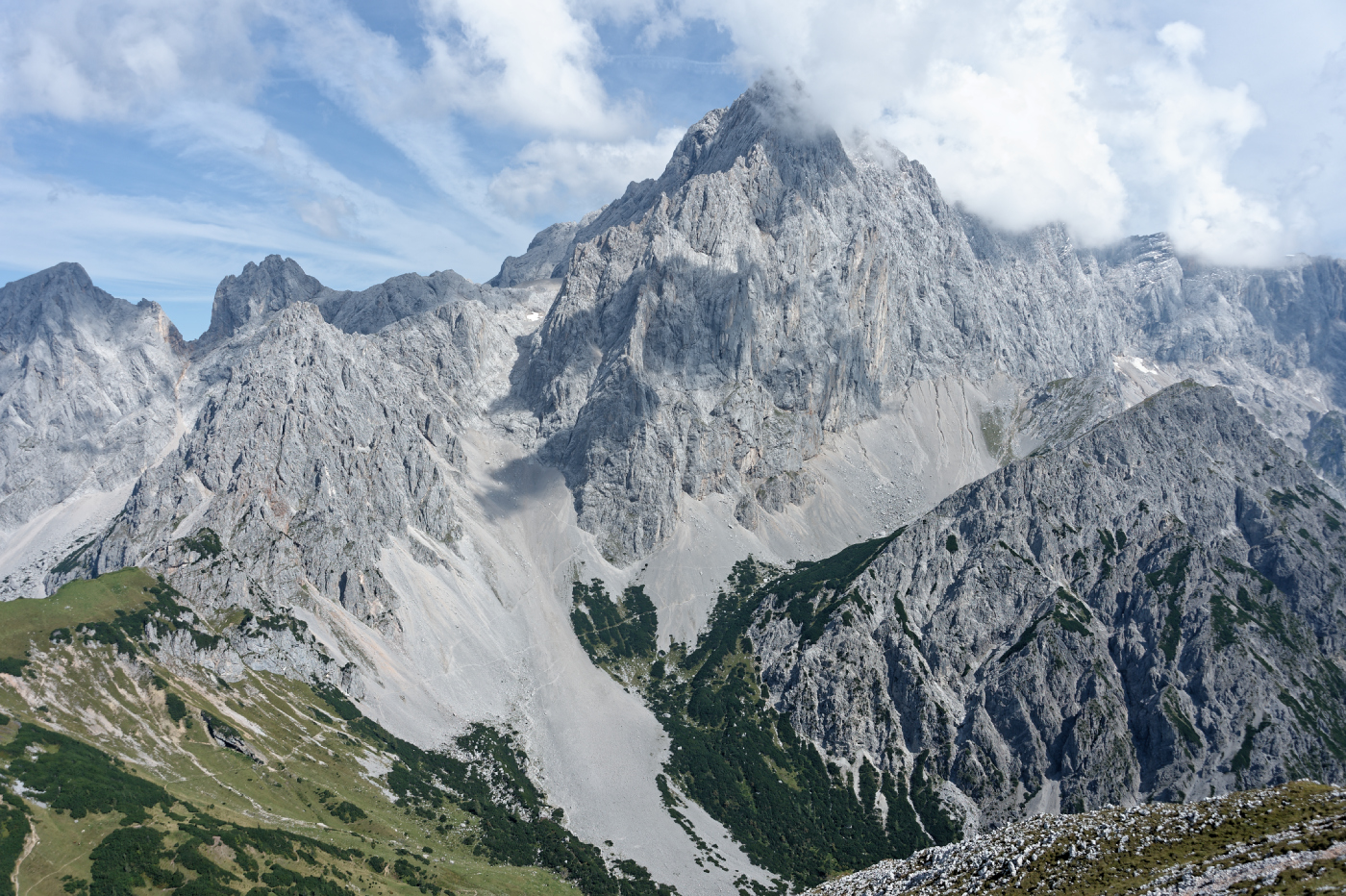 Dachstein od jihu