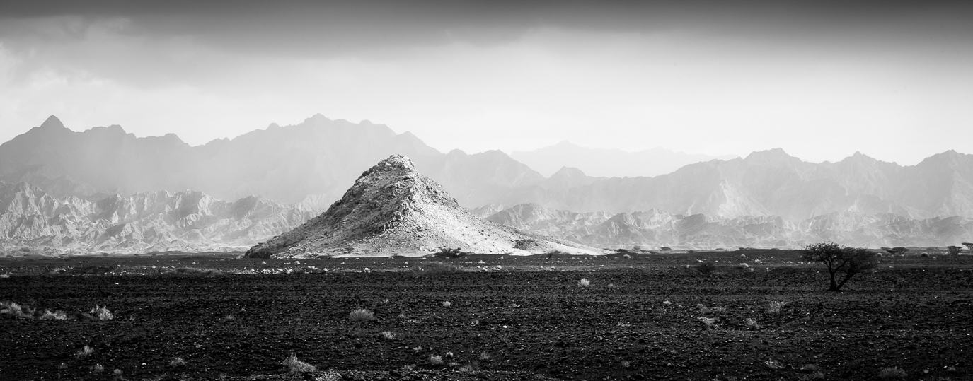 hraniční hory Omanu