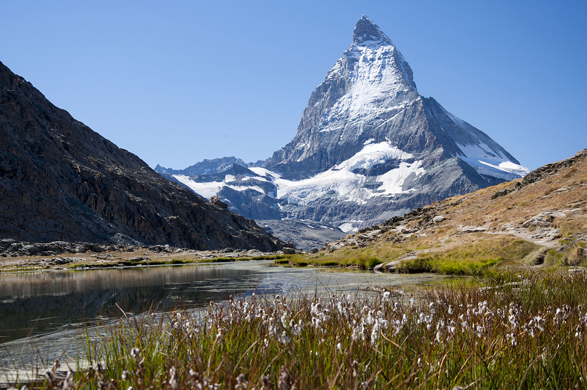 Matterhorn přes Riffelsee II