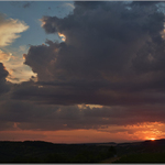 letní bouřka na dohled