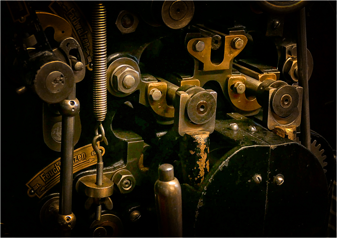 Vačky   (tiskařský stroj, NTM Praha)