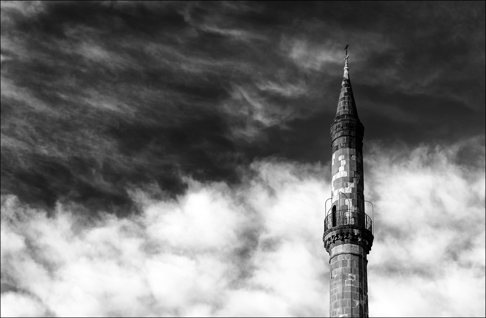 Minaret v Egeru
