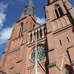 Uppsala, největší chrám skandinávie