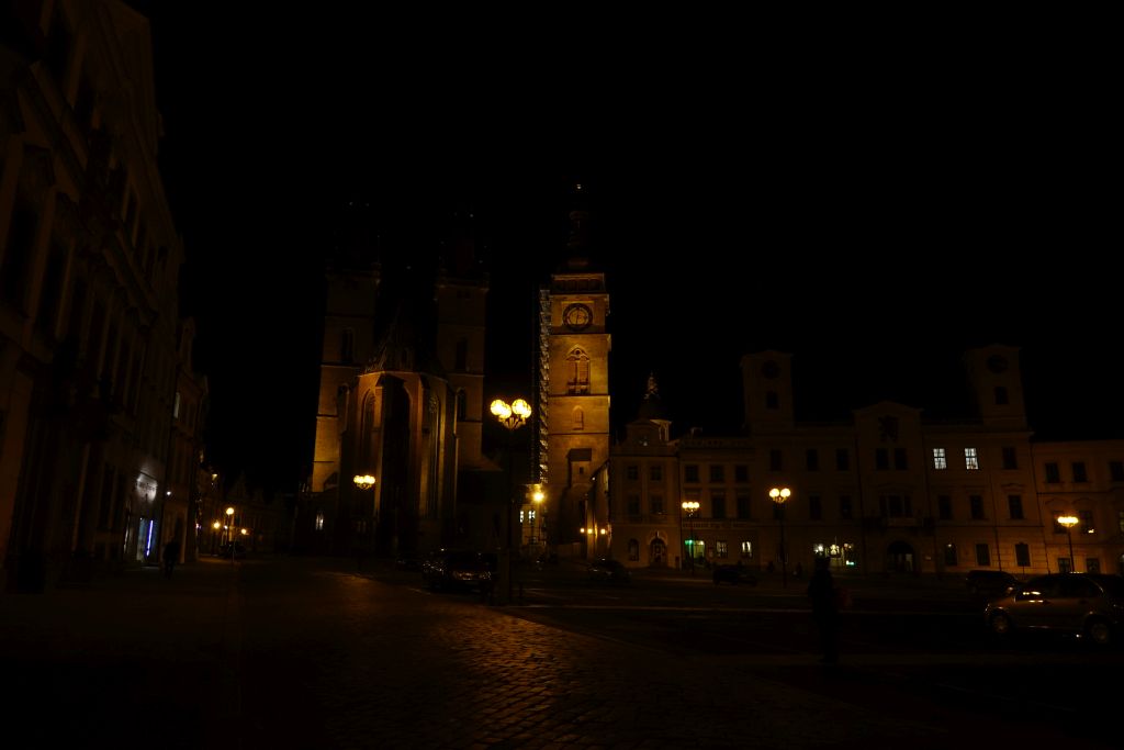 Noční hradec