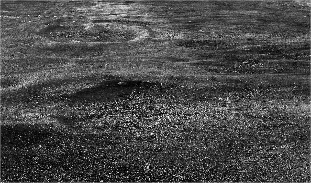 The surface of the planet