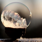 keď zamŕza bublina