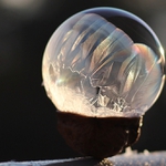 keď zamŕza bublina