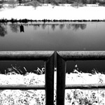 metr dvacet zábradlí