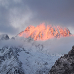 Vysoká pri západe slnka