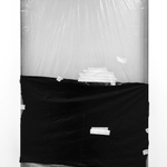 západ slunce s racky a rybářským člunem