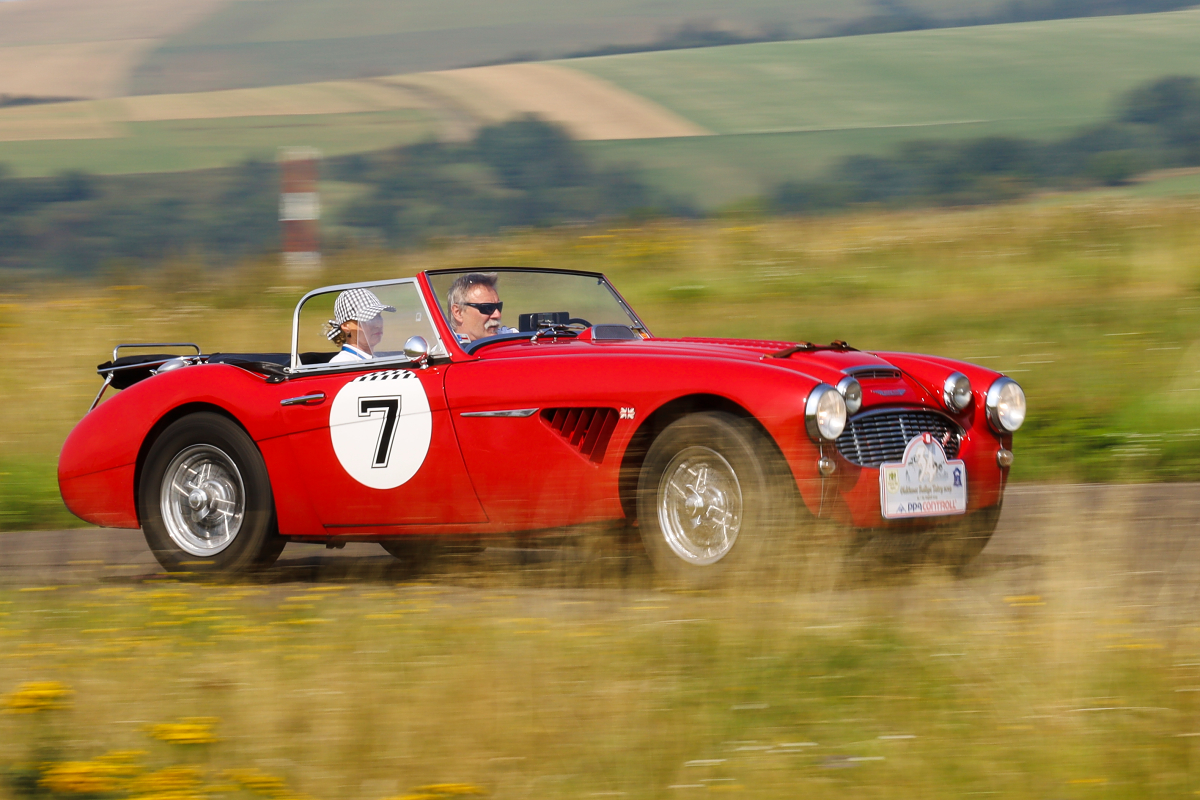 Austin Healey na trati
