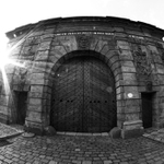 Písecká brána rybím okem