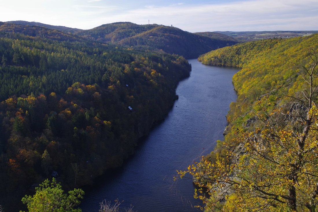 Vltava u Štěchovic