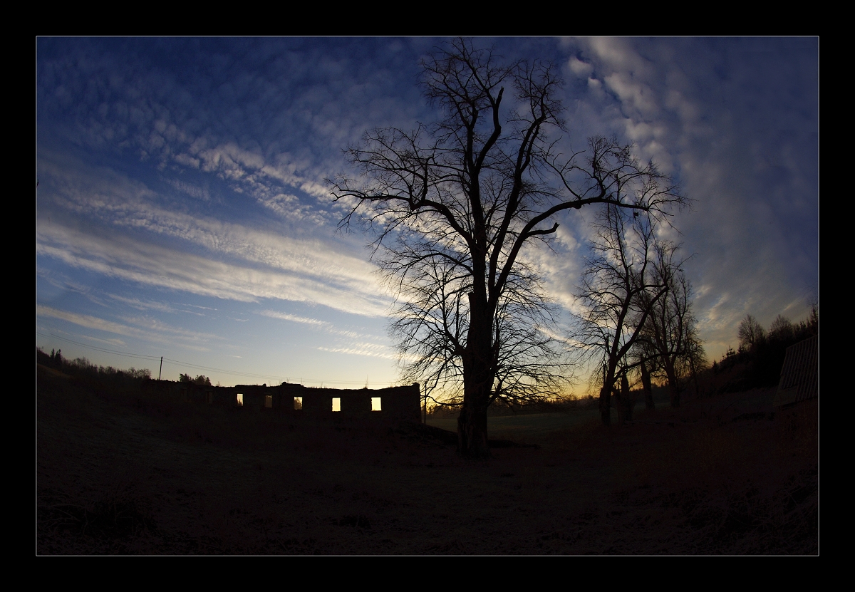 Urbex statku - svítání