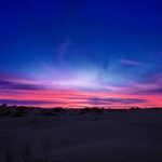 Sahara - západ slunce I