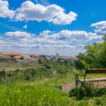 Znojmo-Hradiště, vyhlídka na Gránické údolí