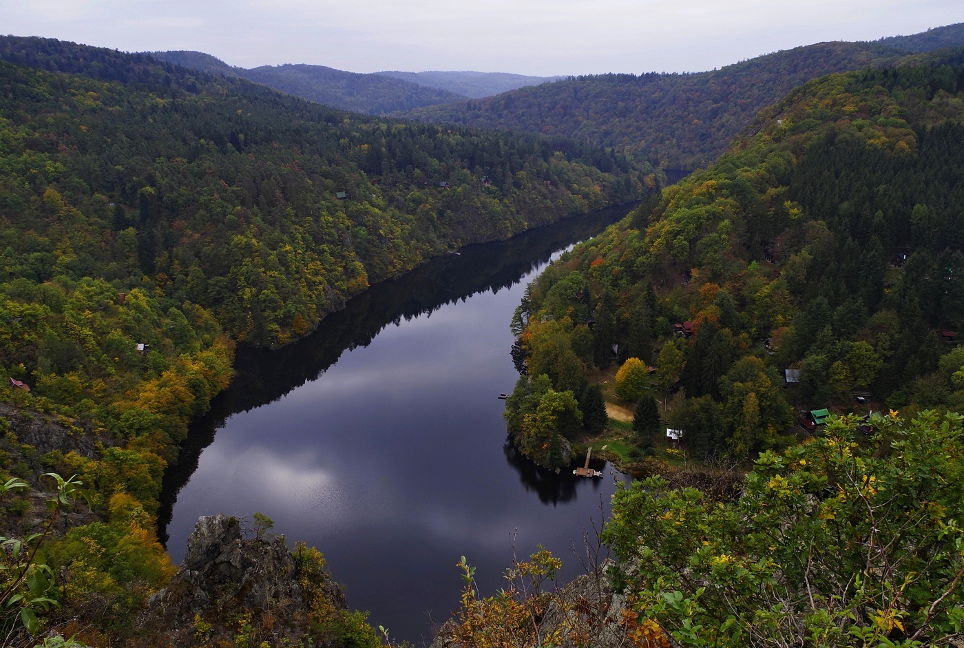 Vltava u Štěchovic