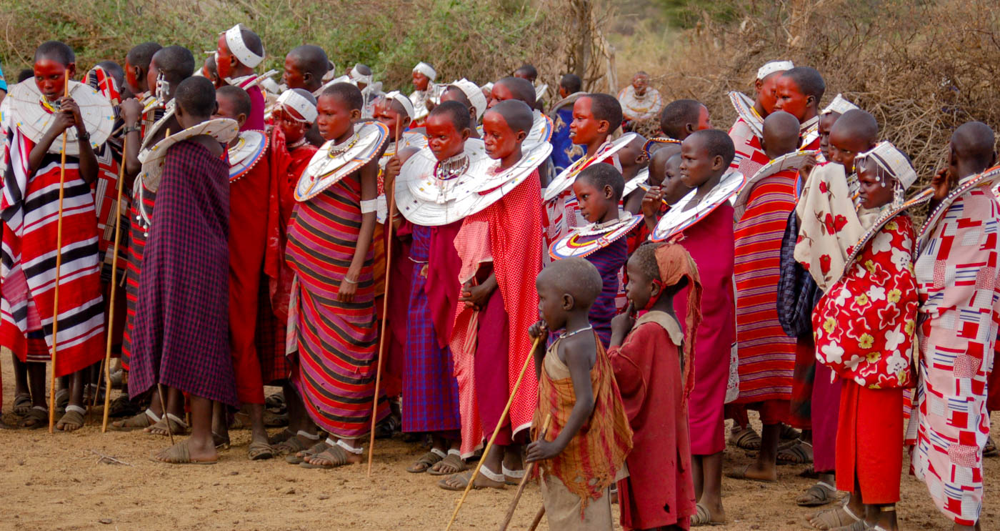 Ceremoniál obřízky, Masajové, Longido, Tanzanie