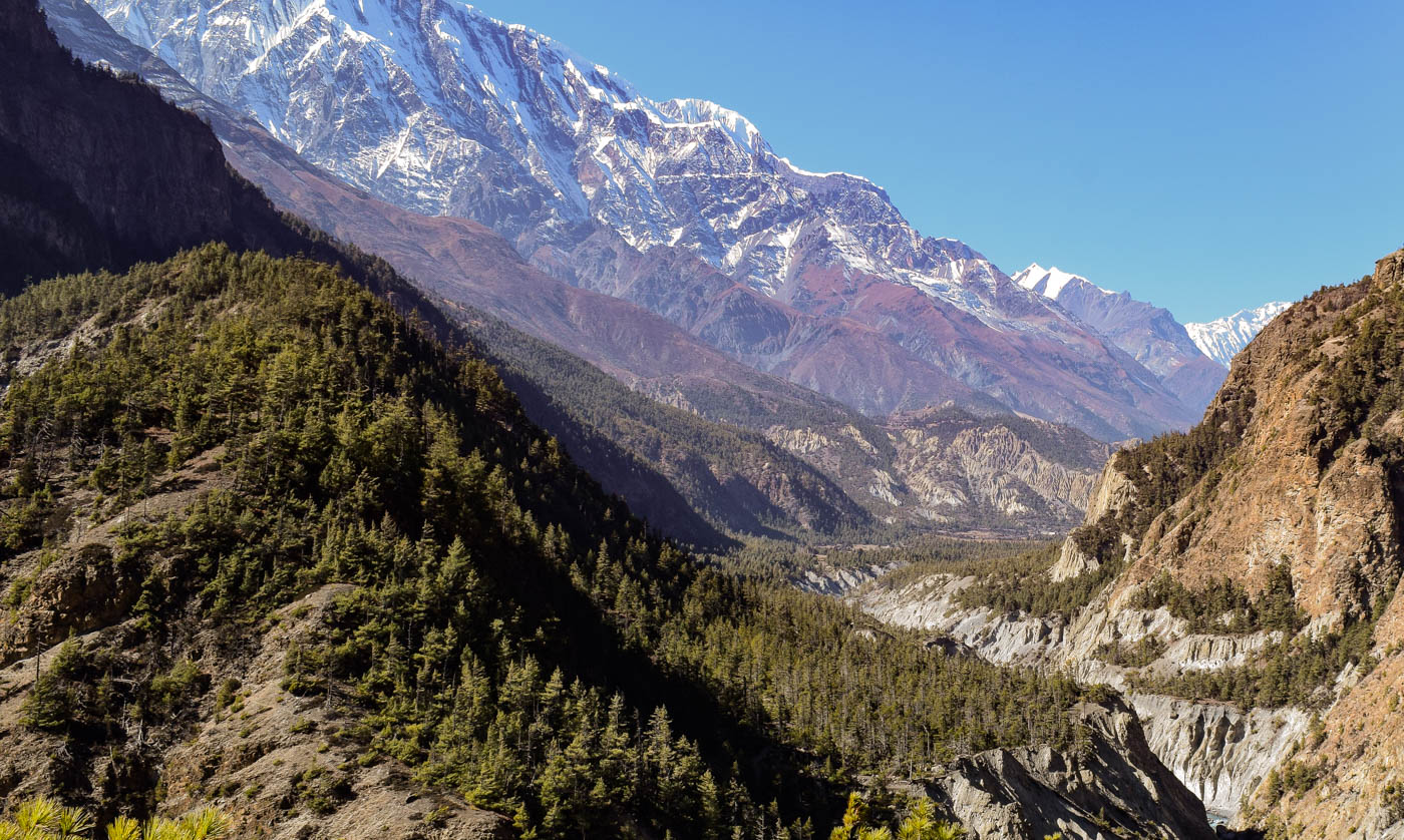 Údolí řeky Marsyangdi