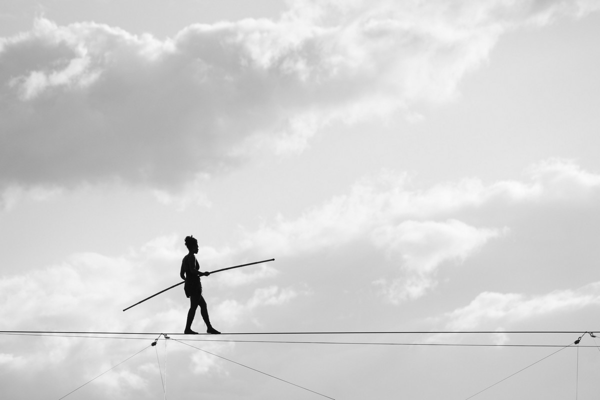 Udržujte rovnováhu...