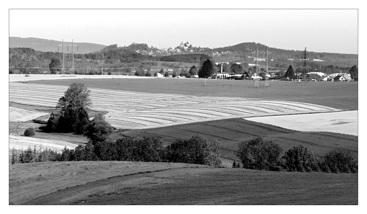 Vysočina u hradu Lipnice