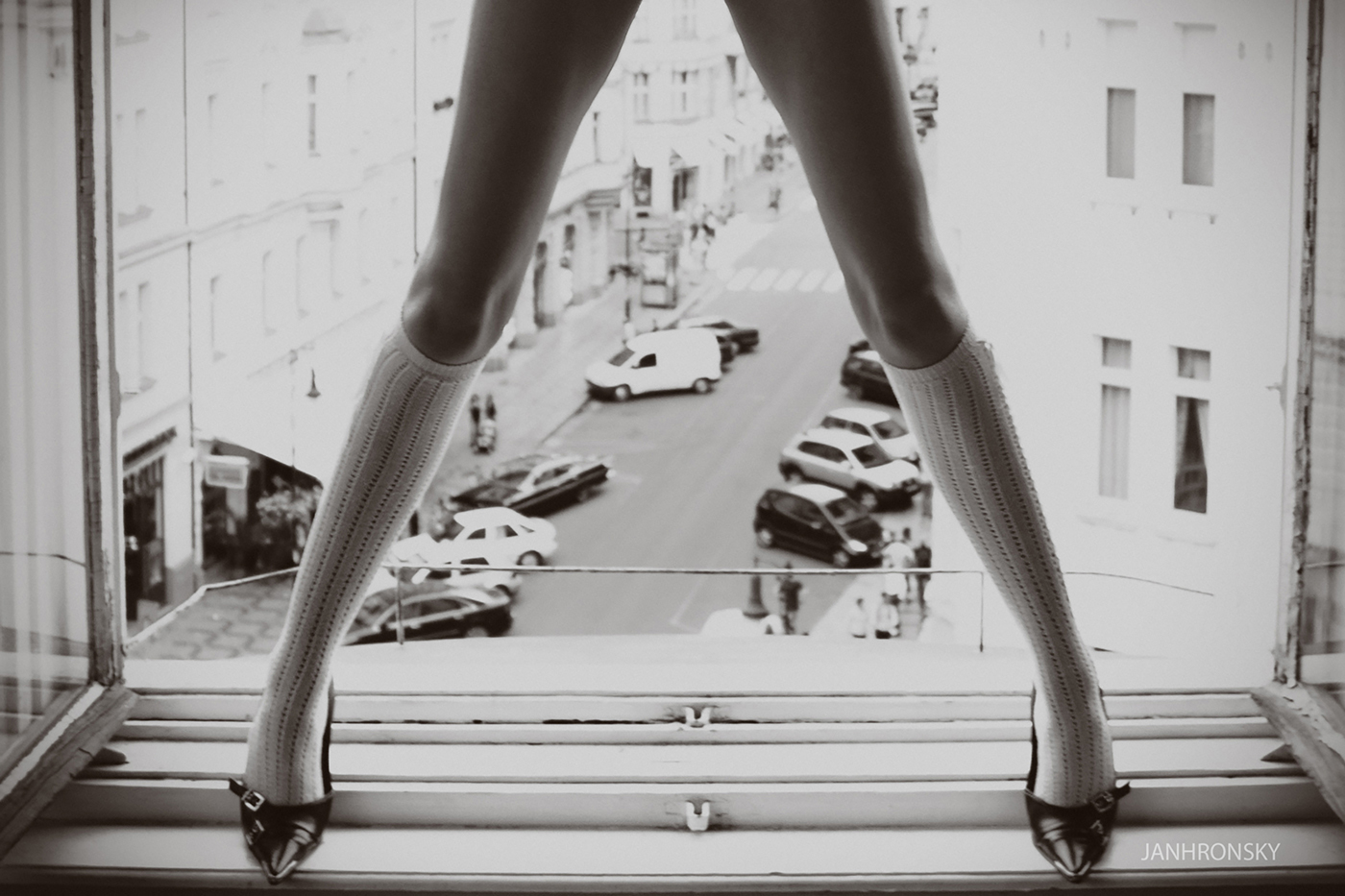 Pohľad do Kaprovej ulice, Praha