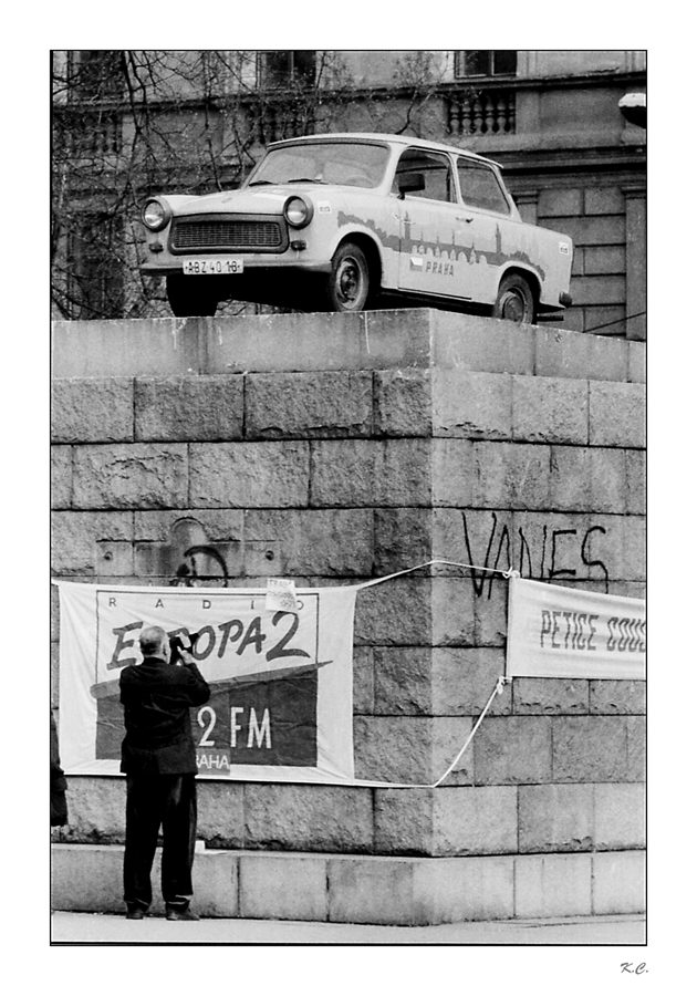 Trabant nahradil tank