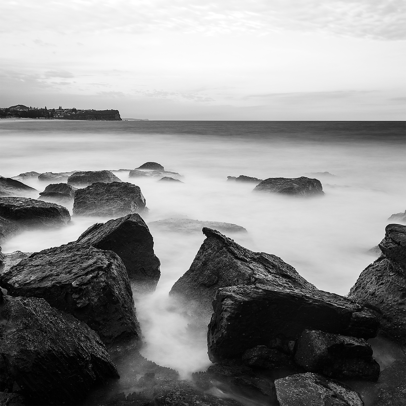 Misty Rocks