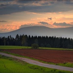 podvečer v Krkonoších