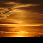 ...obloha maluje....