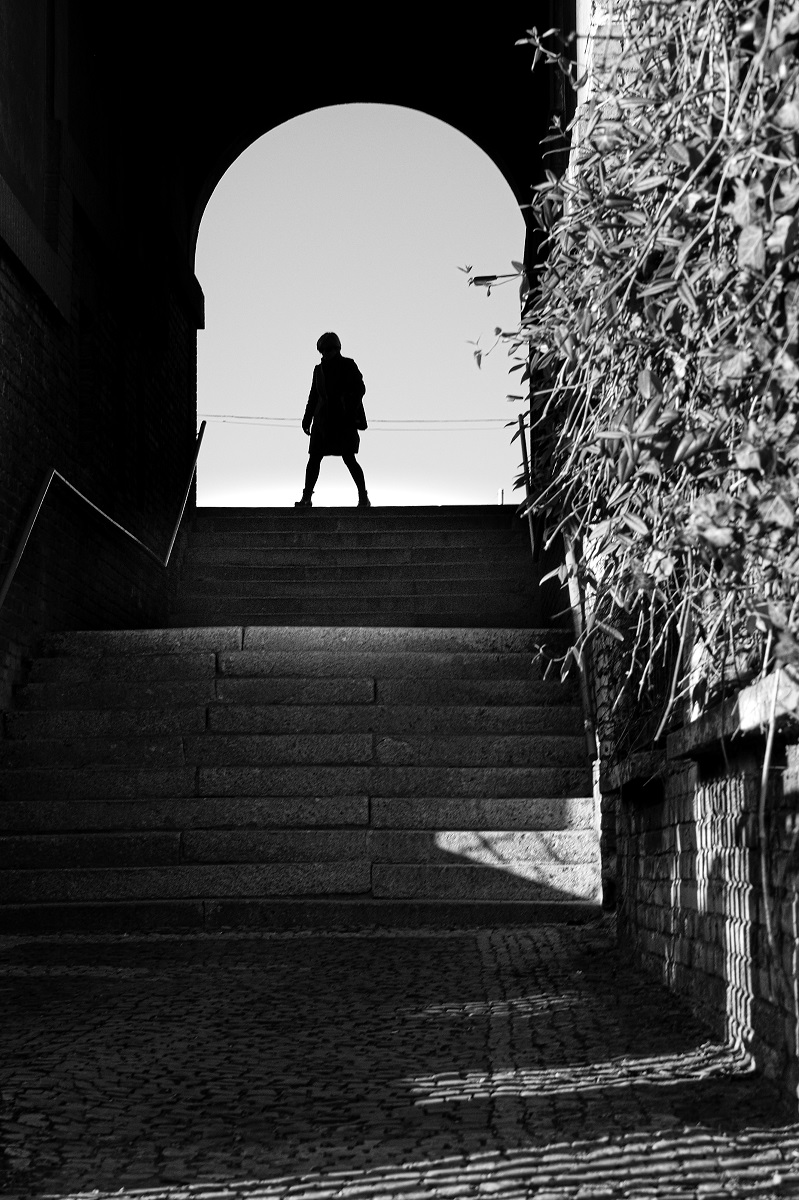 zkratkou po schodech