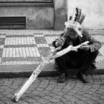 na prérii v Mostecké