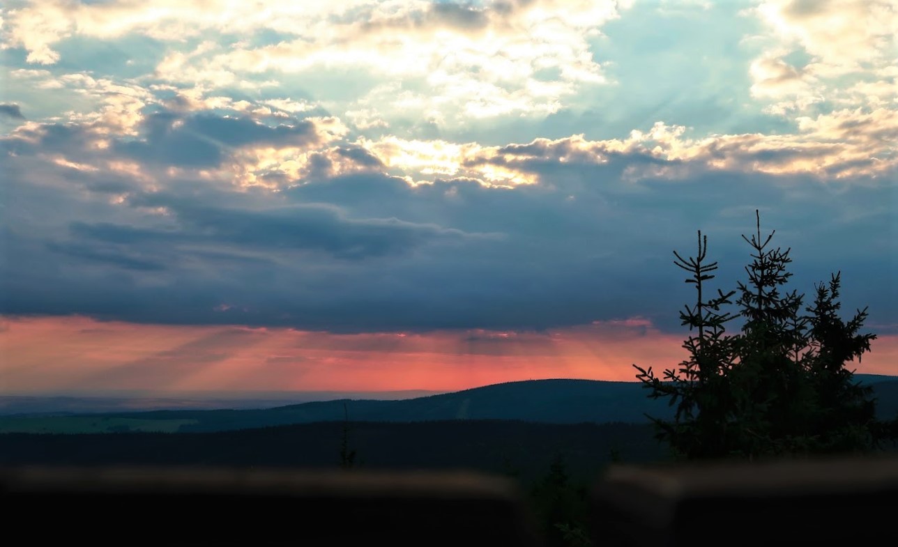 Večer na Anenském vrchu
