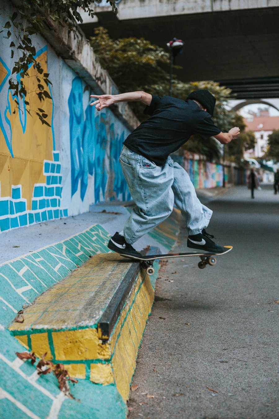 Fanda-backside tailslide