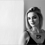 Černobílý portrét