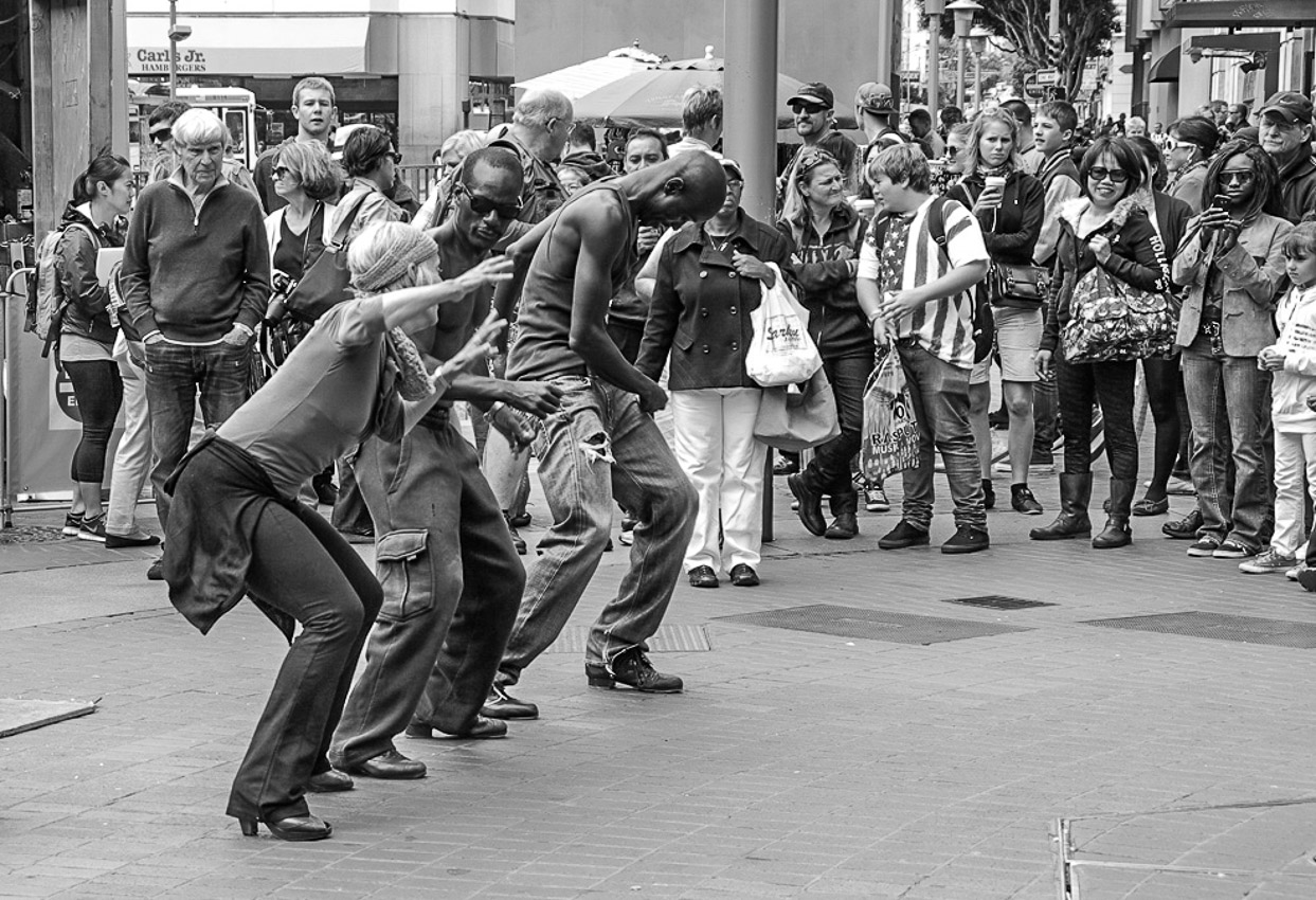 Pouliční tanečníci 