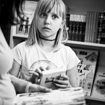 na knižním veletrhu