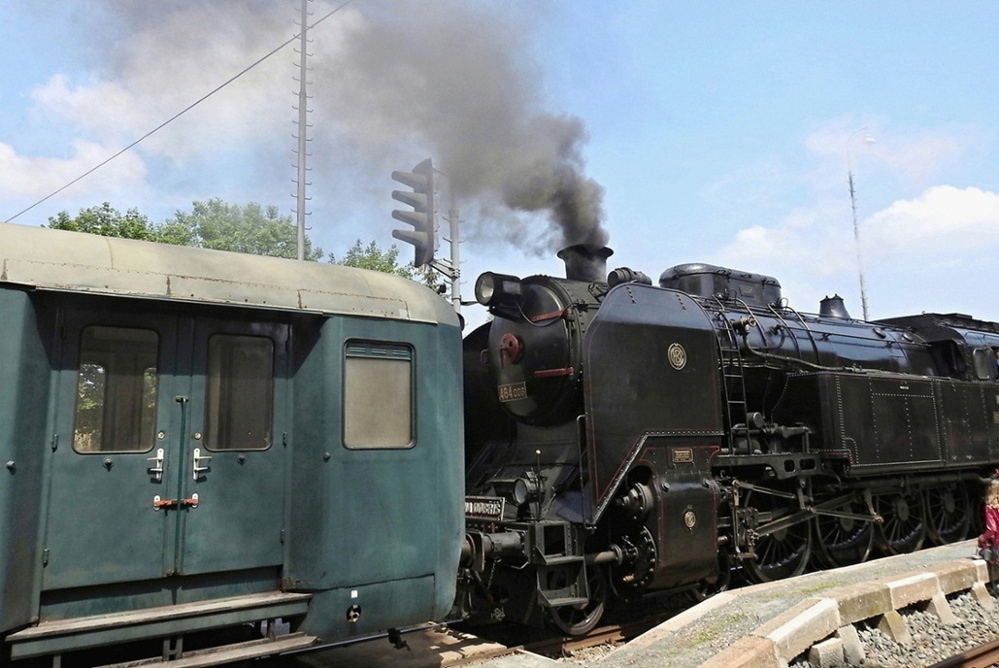 Vlak na Dobříš  3