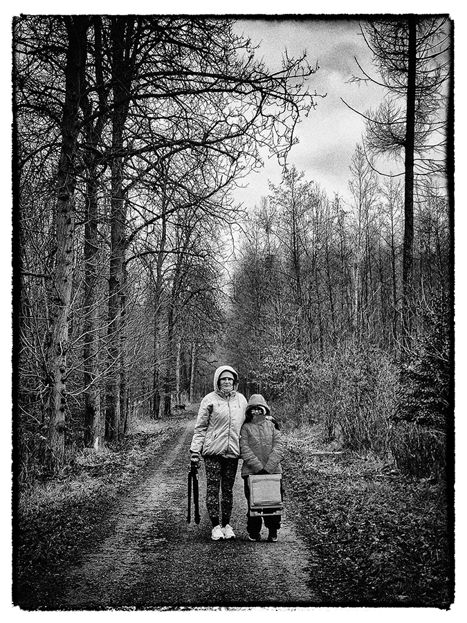 Odnáška AI z místa generování osvitu