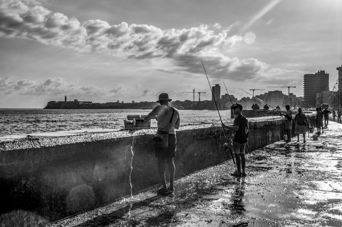rybáři na Maleconu